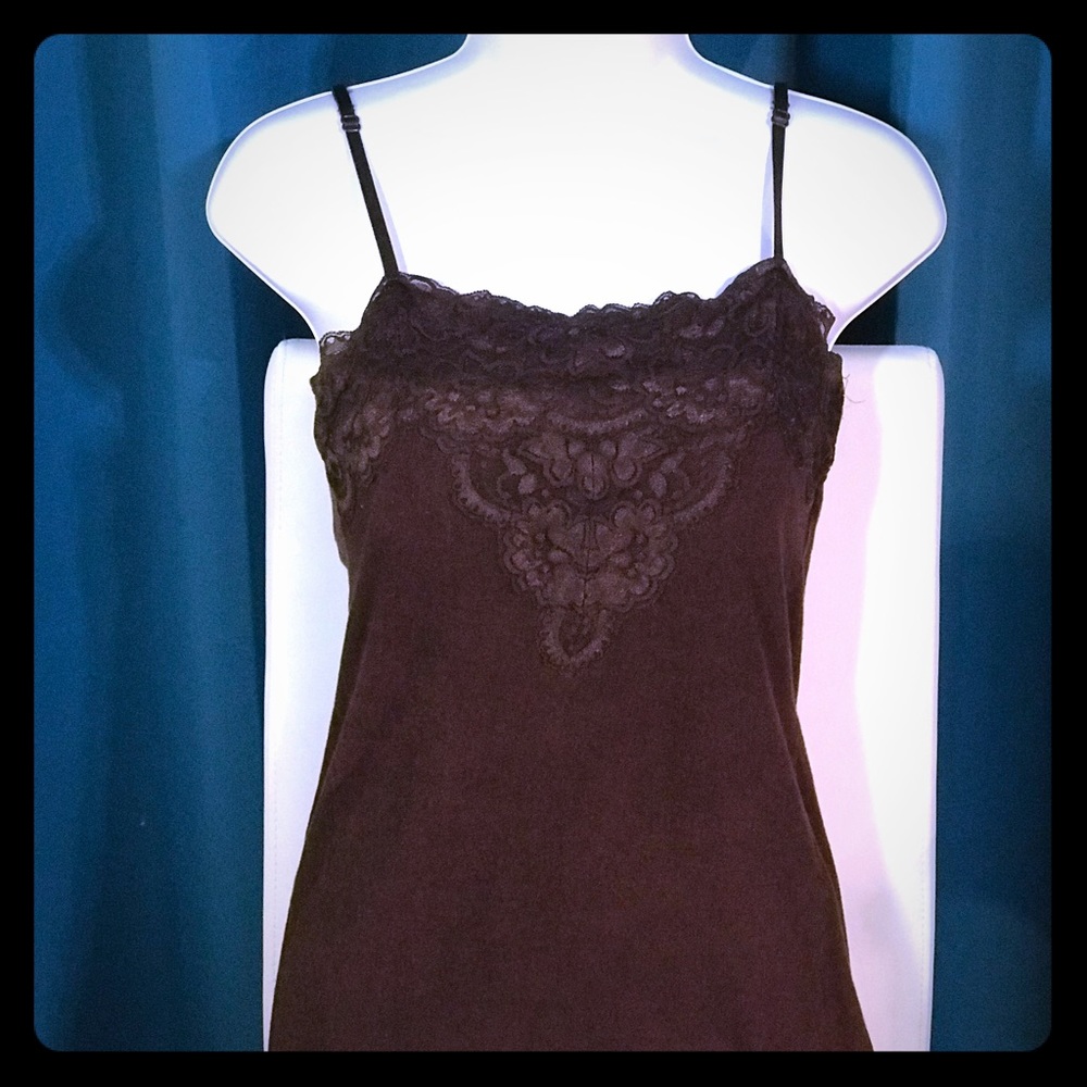 Brown tank